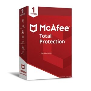McAfee Total Protection 1 User 3 Year(Instant key Delivery)