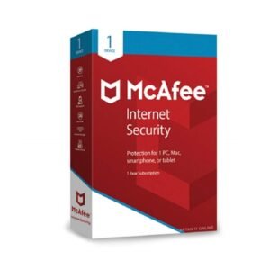 McAfee Internet Security 1 User 1 Year(Instant Key)