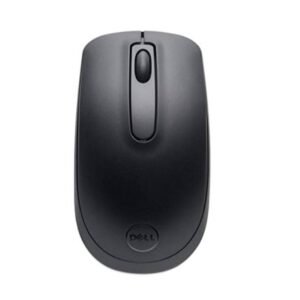 Dell Wireless Mouse – WM118, Easy Plug and Play, 2.4 GHz RF Wireless, Optical LED Sensor, 1000 dpi, 3 Buttons, up to 12 Months Battery Life