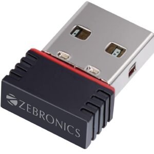Zebronics ZEB-USB150WF WiFi USB Mini Adapter with Driver CD
