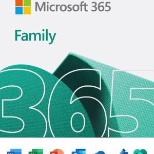 Microsoft 365 Family |12-Month Subscription, 6 people | Premium Office apps | 1TB OneDrive cloud storage | Windows/Mac