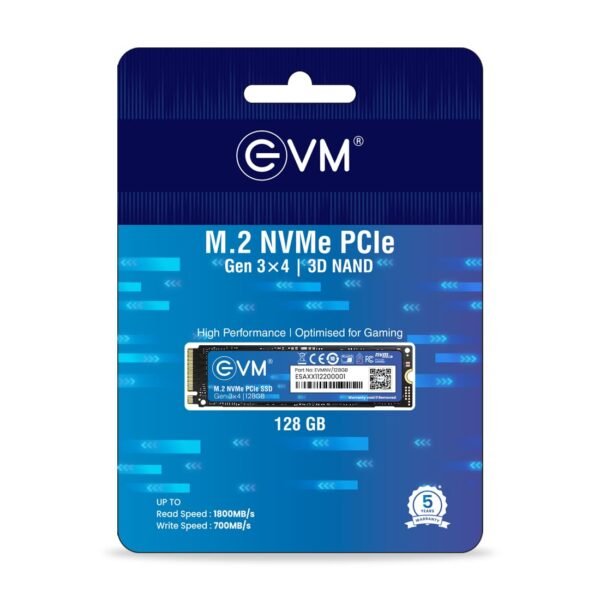 EVM 128GB NVMe SSD for Laptop