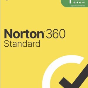 Norton 360 Standard 1 Device 1 Year Subscription Digital Download (Instant Key)