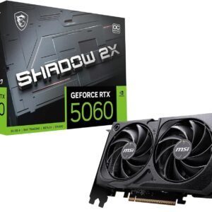MSI GeForce RTX 5060 8G Shadow 2X OC Graphics Card