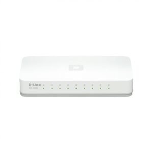 D‑LINK DES‑1008C 8‑Port 10/100 Desktop Switch (White)