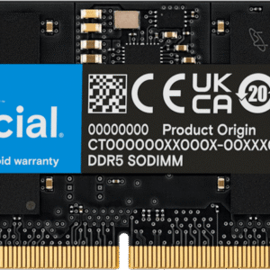Crucial CT 5600 DDR5 16 GB (Dual Channel) Laptop